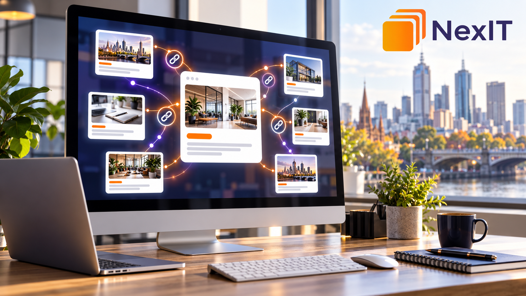 Connecting blogs and service pages