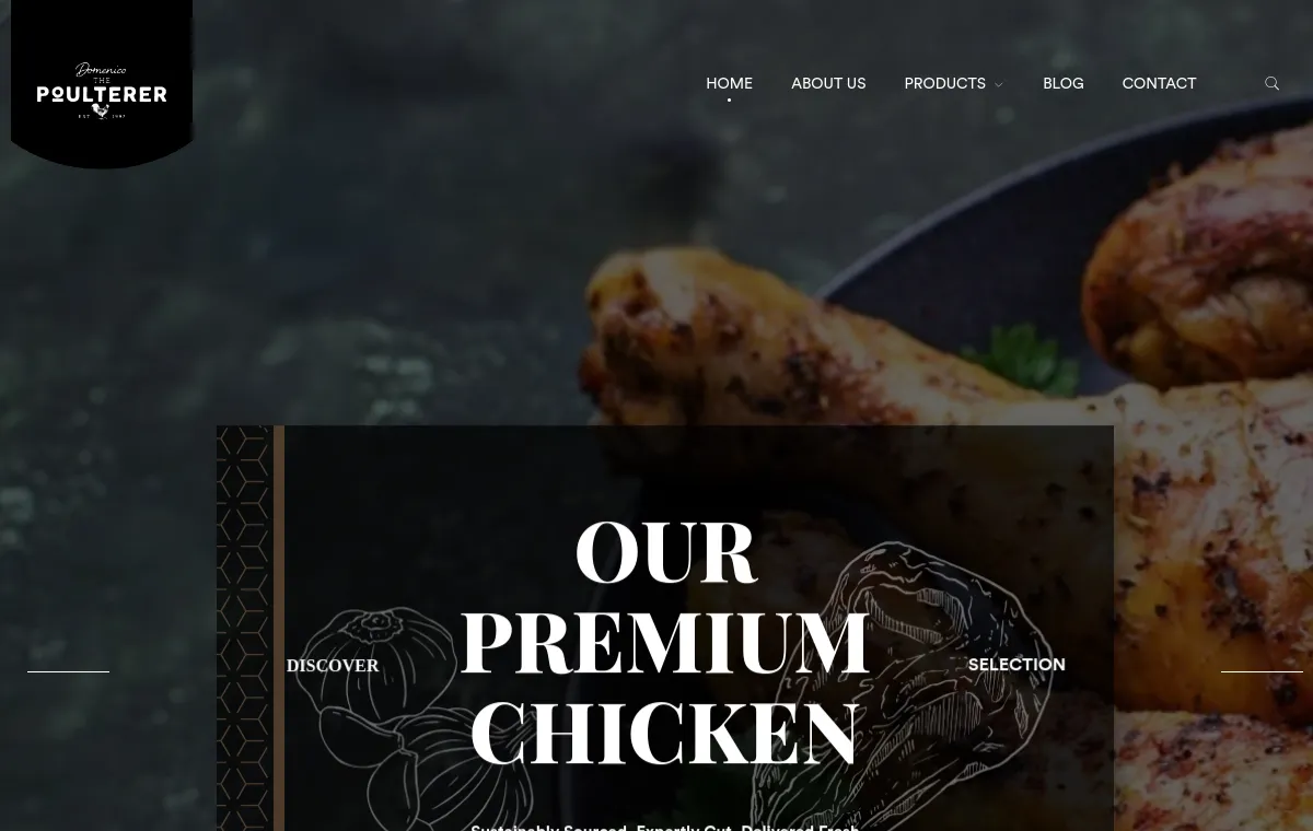 Domenico The Poulterer website